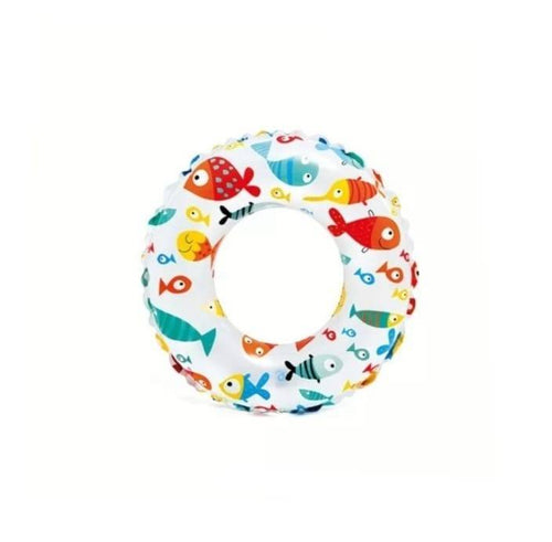 Colac gonflabil pentru inot, Intex, model Pestisori, multicolor, 51 cm, 3 ani+ | Masha Shop