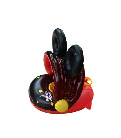 Colac multifunctional, model Mickey Mouse, cu parasolar si volan, tip barcuta, multicolor, 9 luni - 3 ani – imagine 2 | Masha