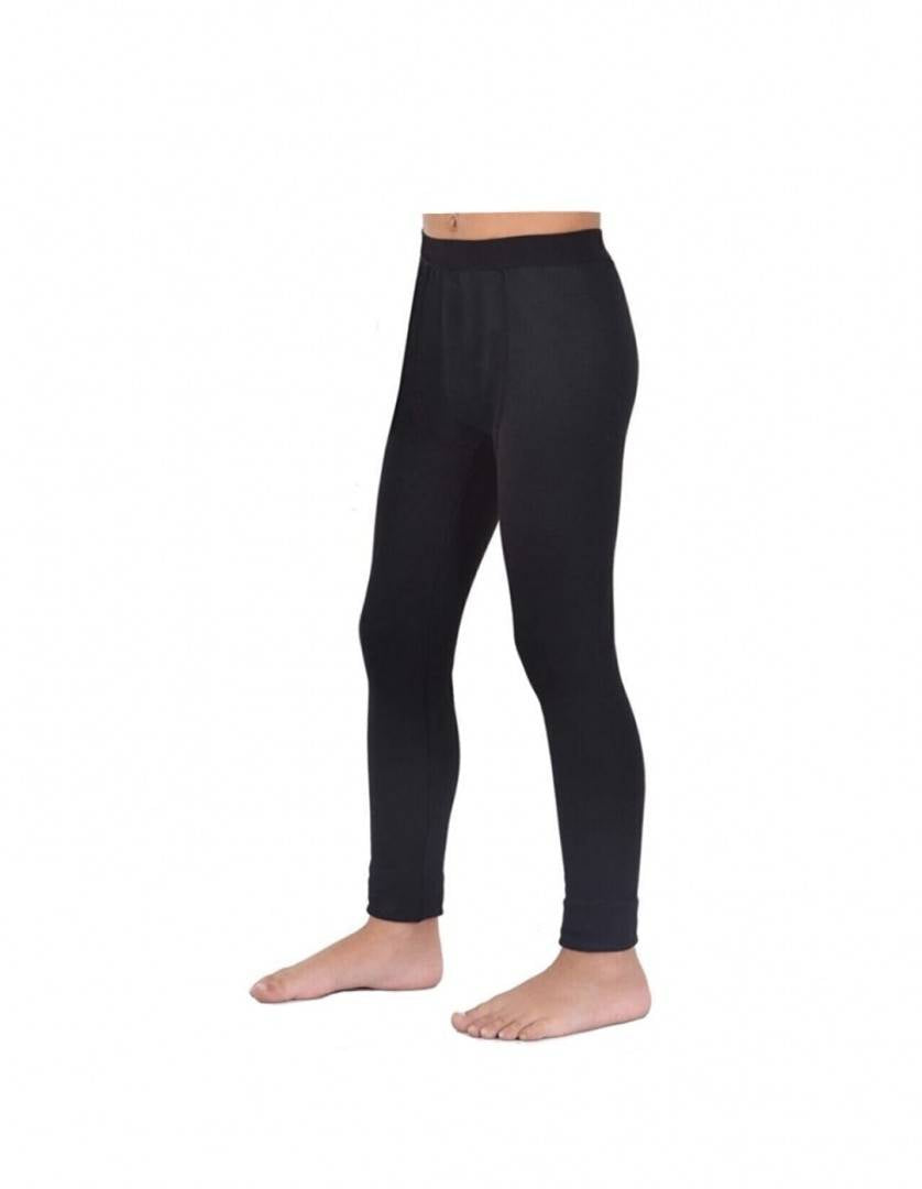 Colanti lungi pentru baieti, negru, Thermal Kids, 3 ani - 14 ani