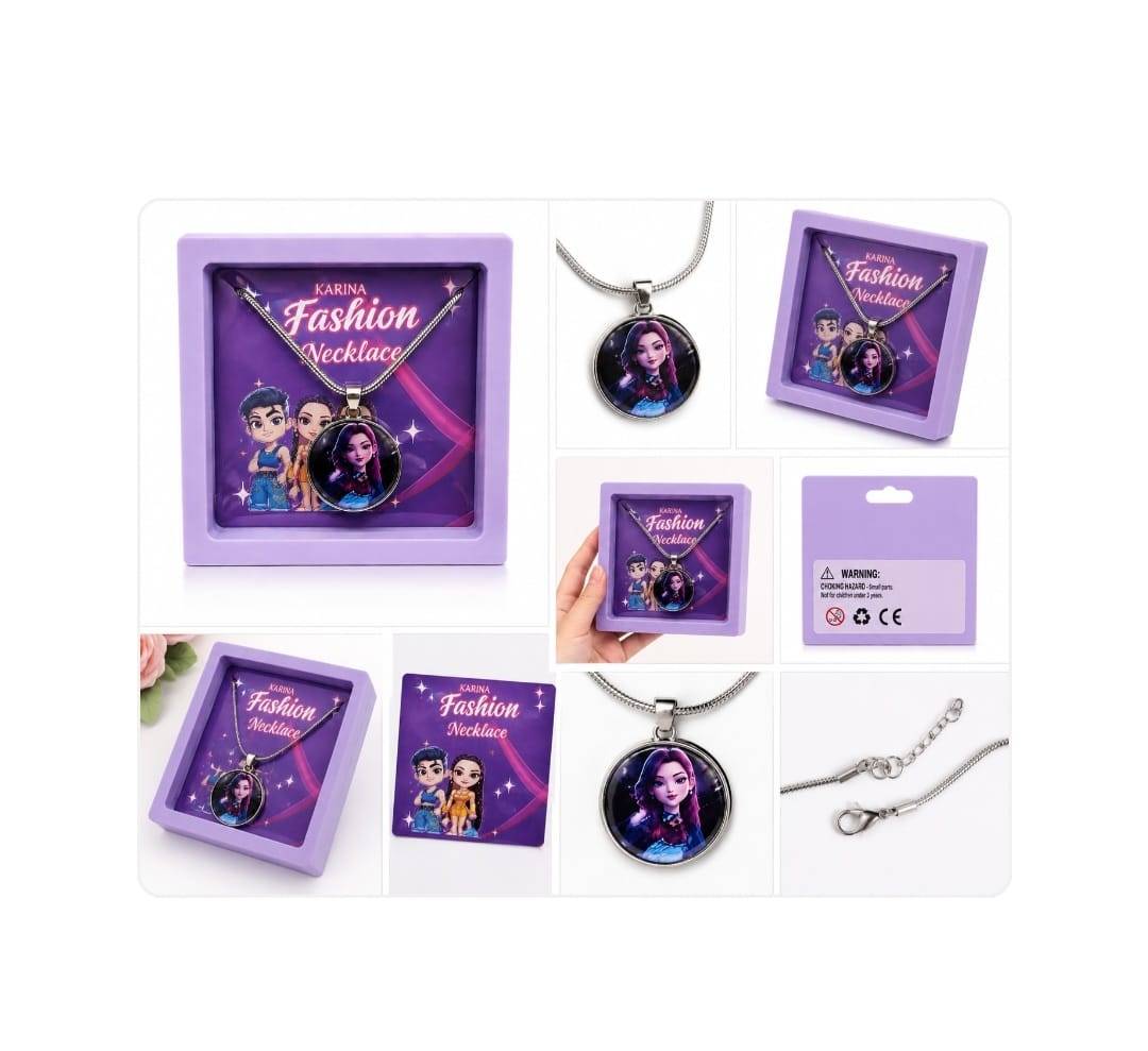 Colier pentru fetite, model K-POP DEMON HUNTERS, Mira, multicolor