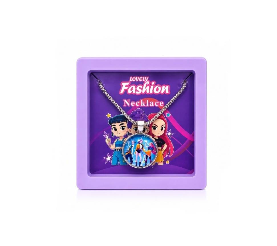 Colier pentru fetite, model K-POP DEMON HUNTERS, Mira, multicolor