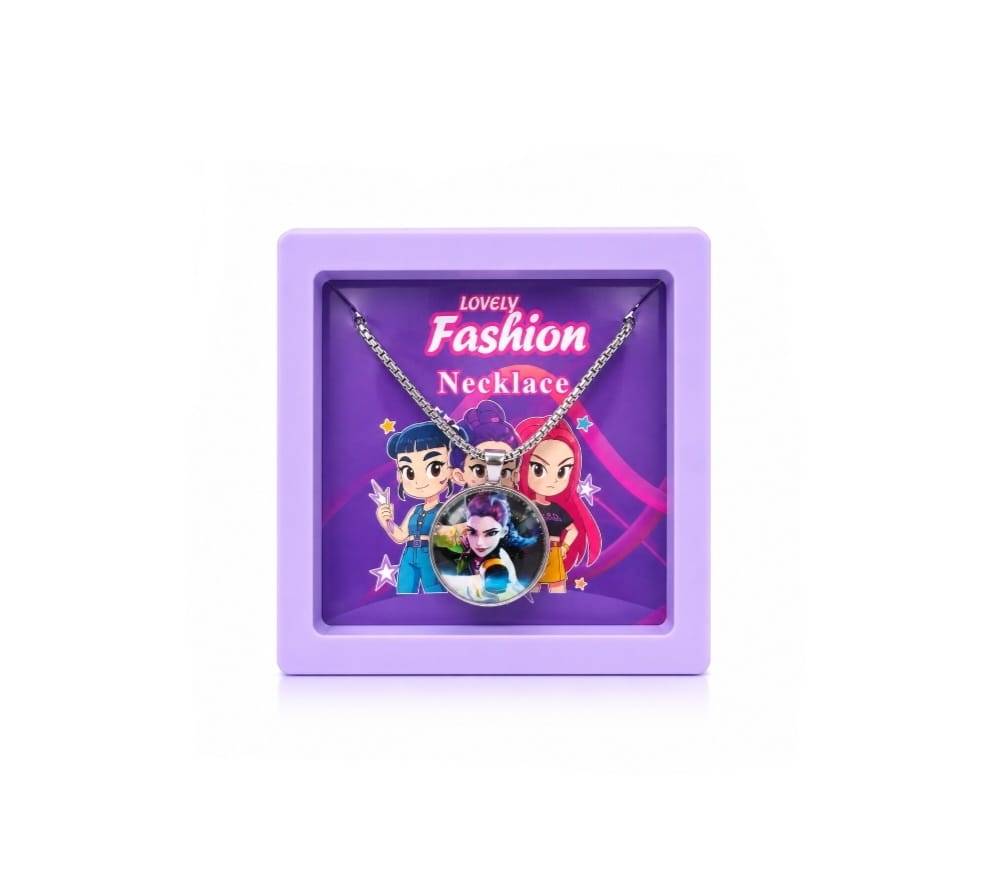 Colier pentru fetite, model K-POP DEMON HUNTERS, Rumi, multicolor