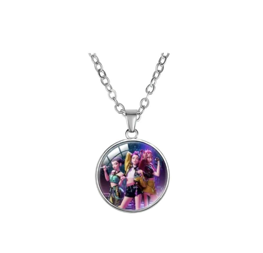 Colier pentru fetite, model K-POP DEMON HUNTERS, Zoey, multicolor