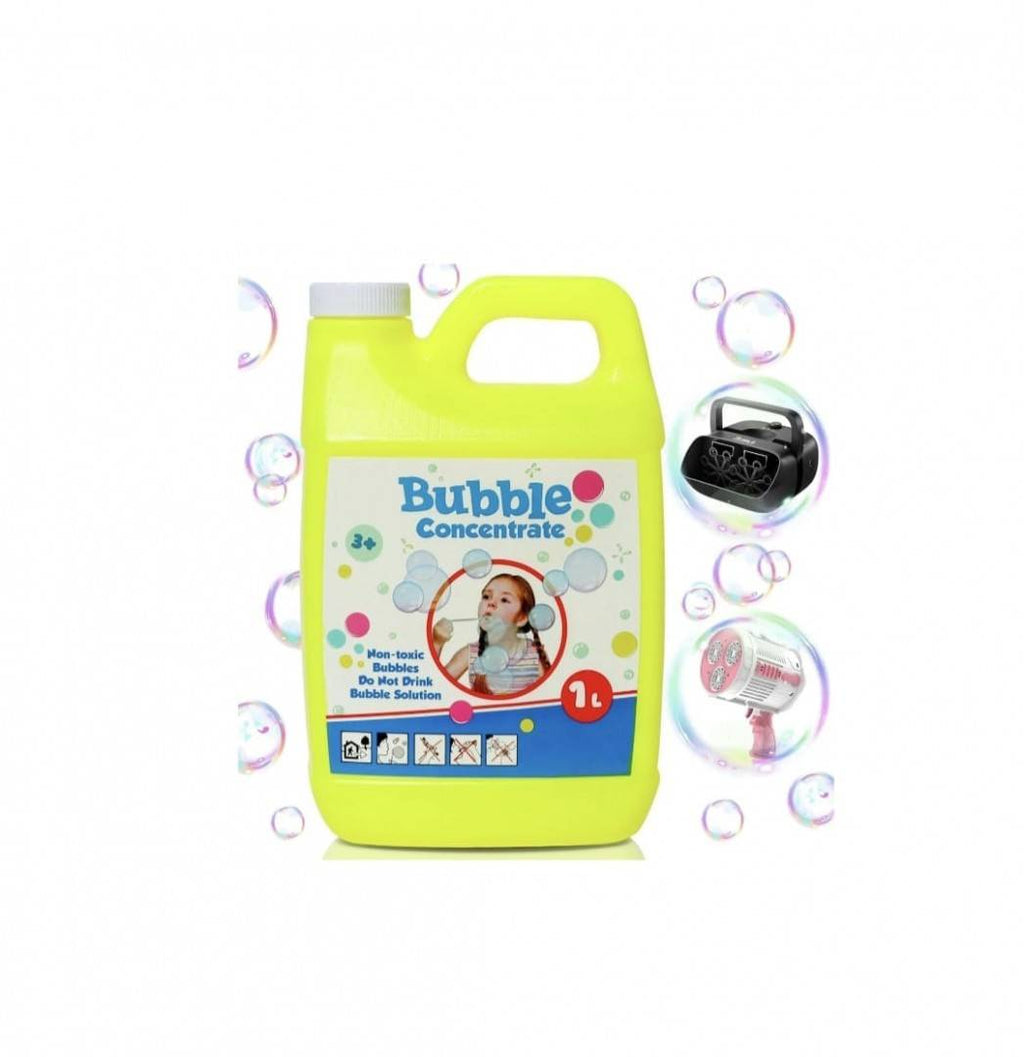 Concentrat solutie lichida baloane de sapun, concentratie 1:10, 1L, galben