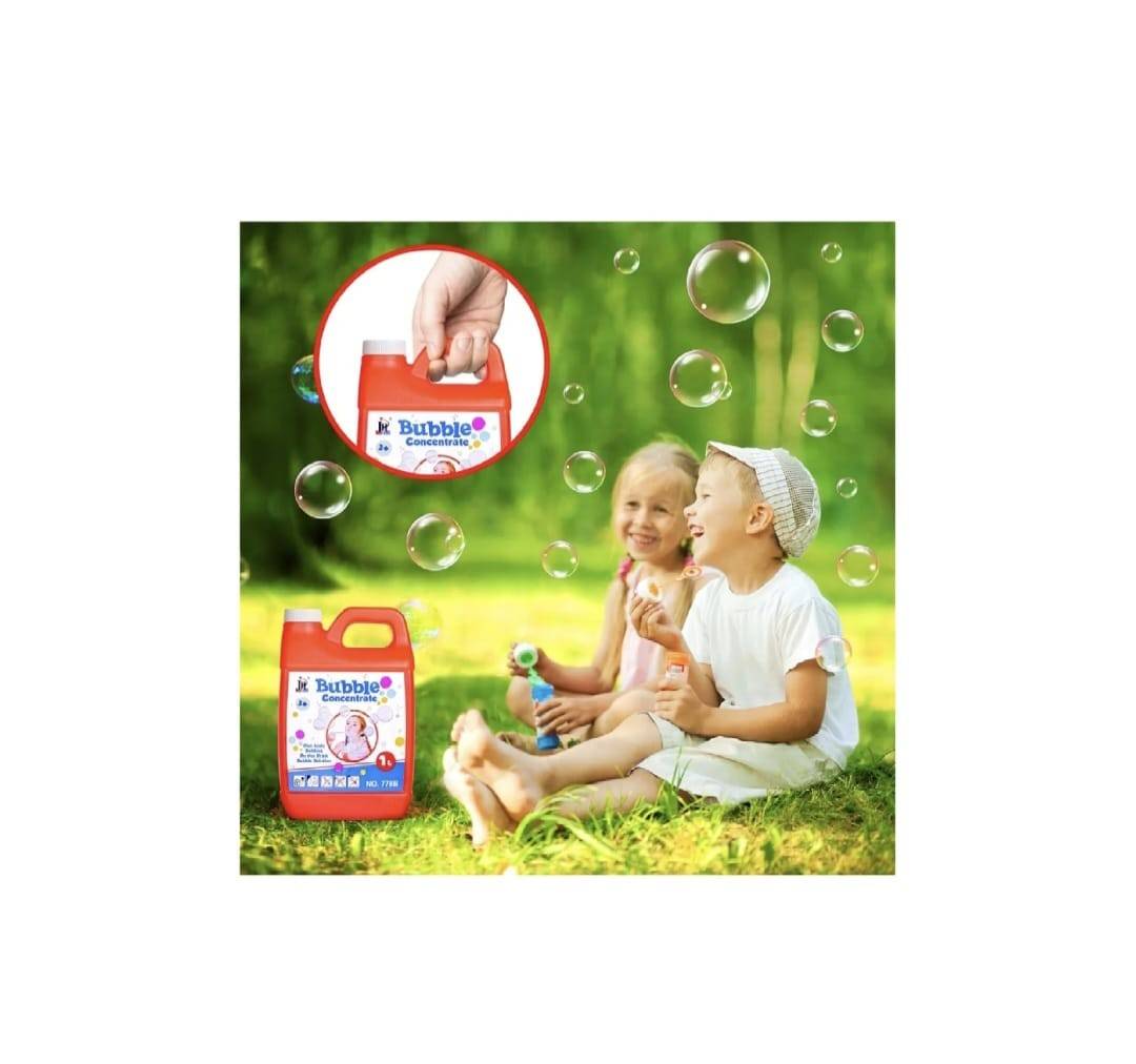 Concentrat solutie lichida baloane de sapun, concentratie 1:10, 1L, portocaliu