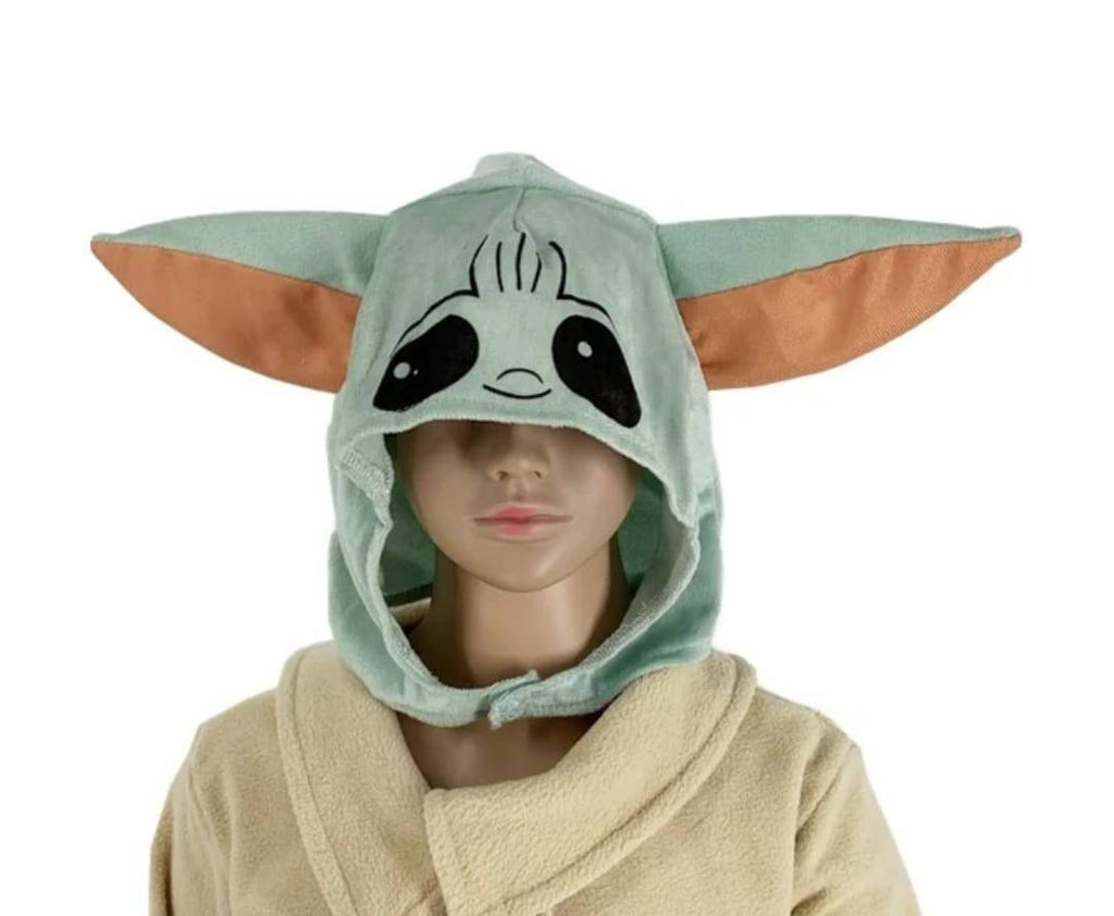 Costum Baby Yoda pentru copii, textil, multicolor, 4 ani - 5 ani