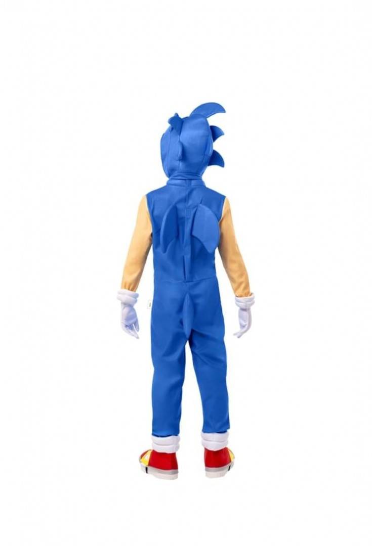 Costum carnaval copii Sonic Ariciul, multicolor, 3 ani - 8 ani