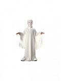 Costum Fantoma Complet pentru copii, Halloween, alb, 4 ani - 9 ani