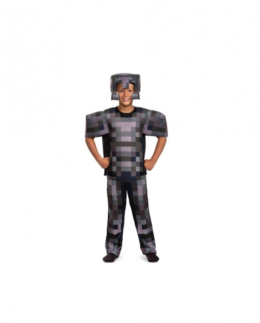 Costum pentru baieti, Model Minecraft, multicolor, marimea 4 ani - 9 ani
