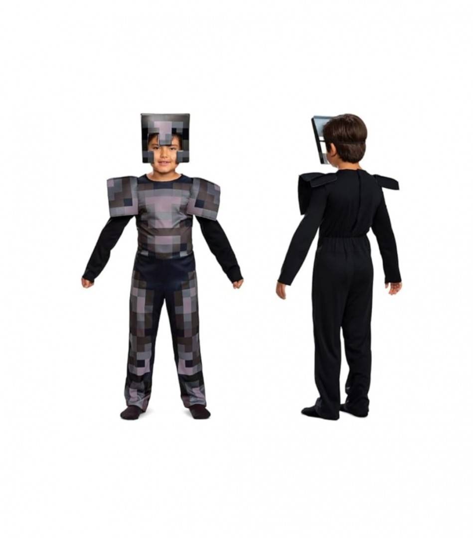 Costum pentru baieti, Model Minecraft, multicolor, marimea 4 ani - 9 ani