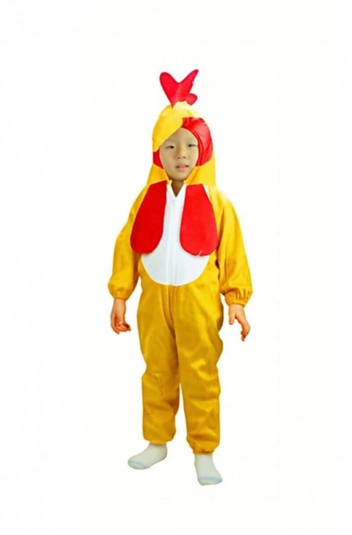 Costum pentru copii, Cocos, multicolor, 4 ani - 6 ani