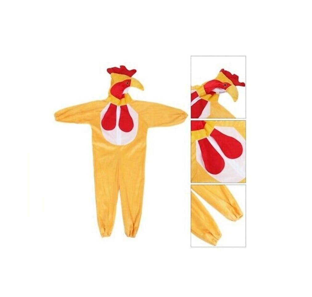 Costum pentru copii, Cocos, multicolor, 4 ani - 6 ani