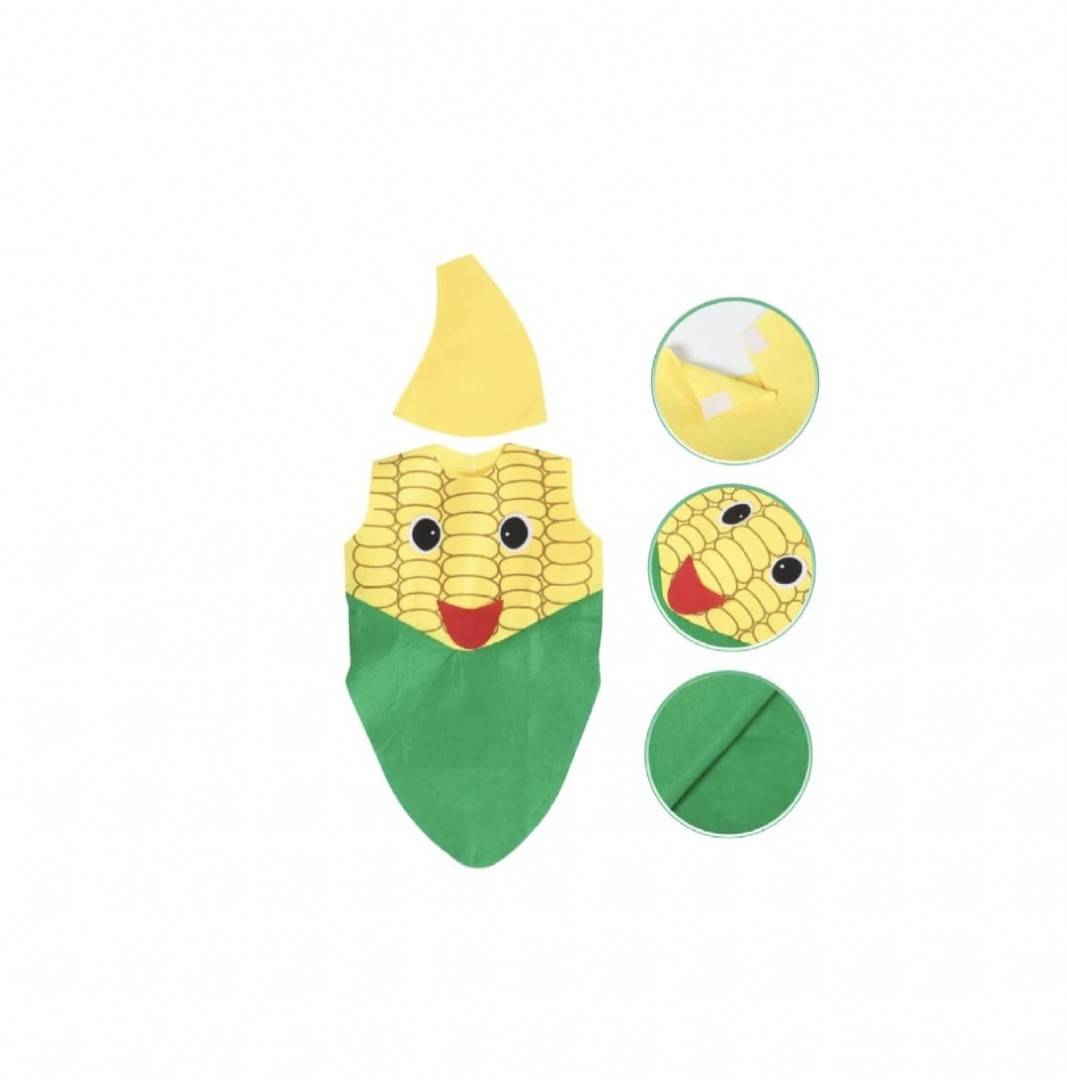 Costum pentru copii, Porumb, multicolor, 3 ani - 7 ani