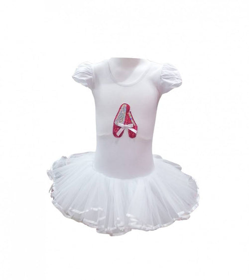 Costum pentru fetite, balet, alb, 2 ani - 9 ani | Masha Shop
