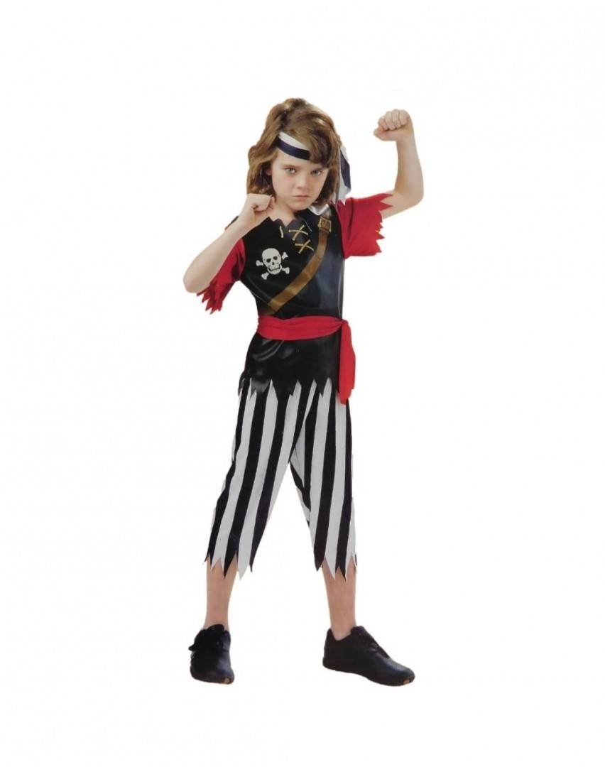 Costum Pirat pentru copii, multicolor, 7 ani - 8 ani