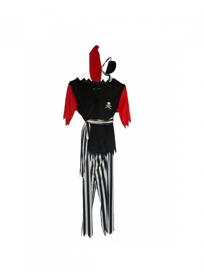Costum Pirat pentru copii, multicolor, 7 ani - 8 ani