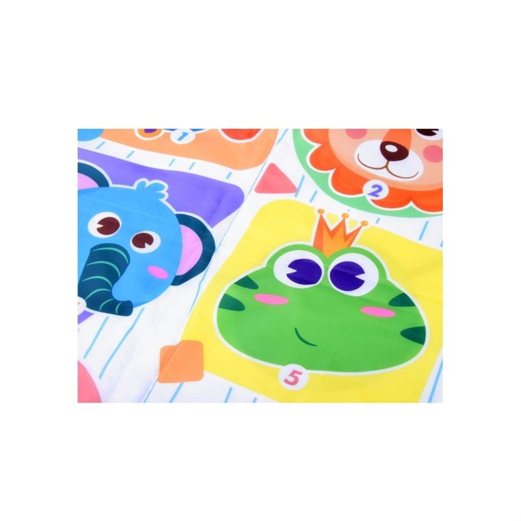 Covoras muzical interactiv cu animale, multicolor