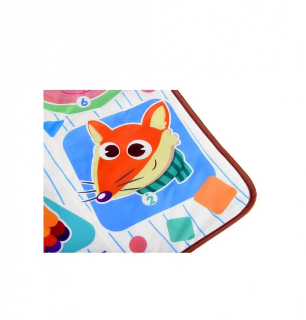 Covoras muzical interactiv cu animale, multicolor