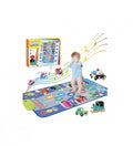 Covoras muzical interactiv pentru copii, Vehicole, multicolor, 80 cm x 50 cm