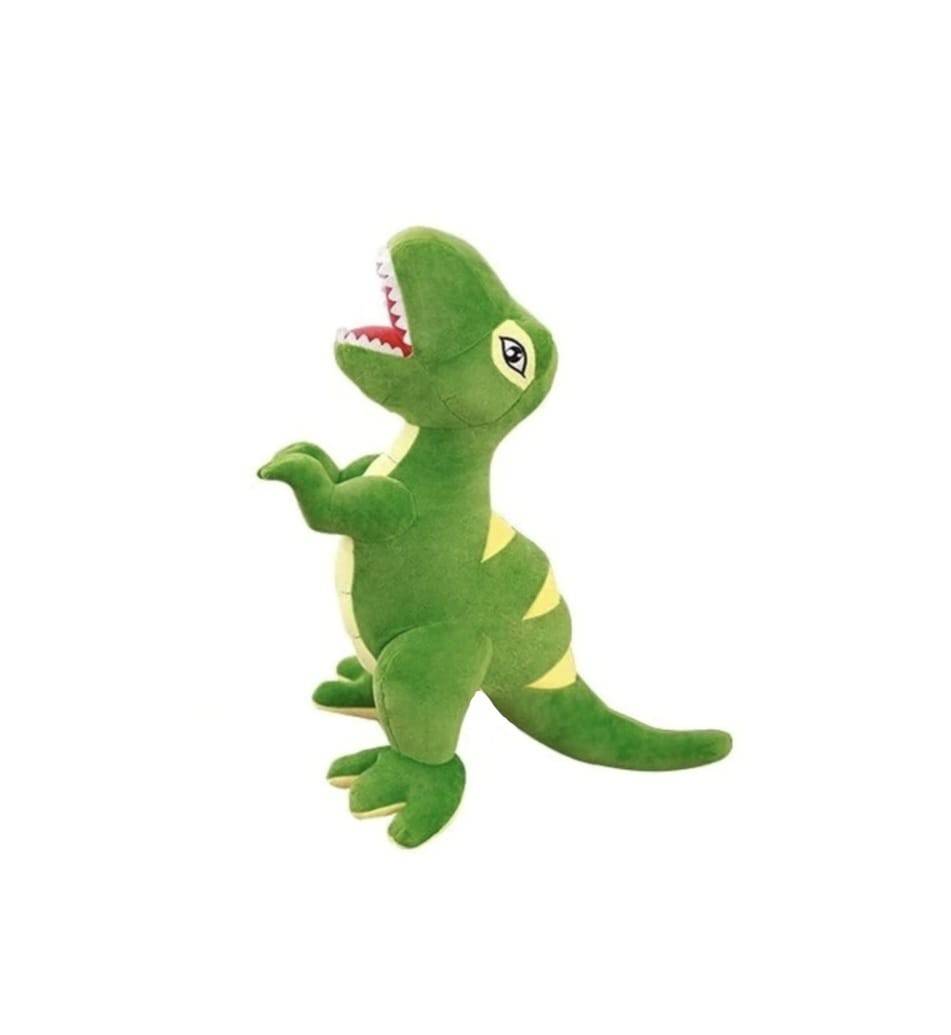 Dinozaur de plus, MASHASHOP, verde, 90 cm