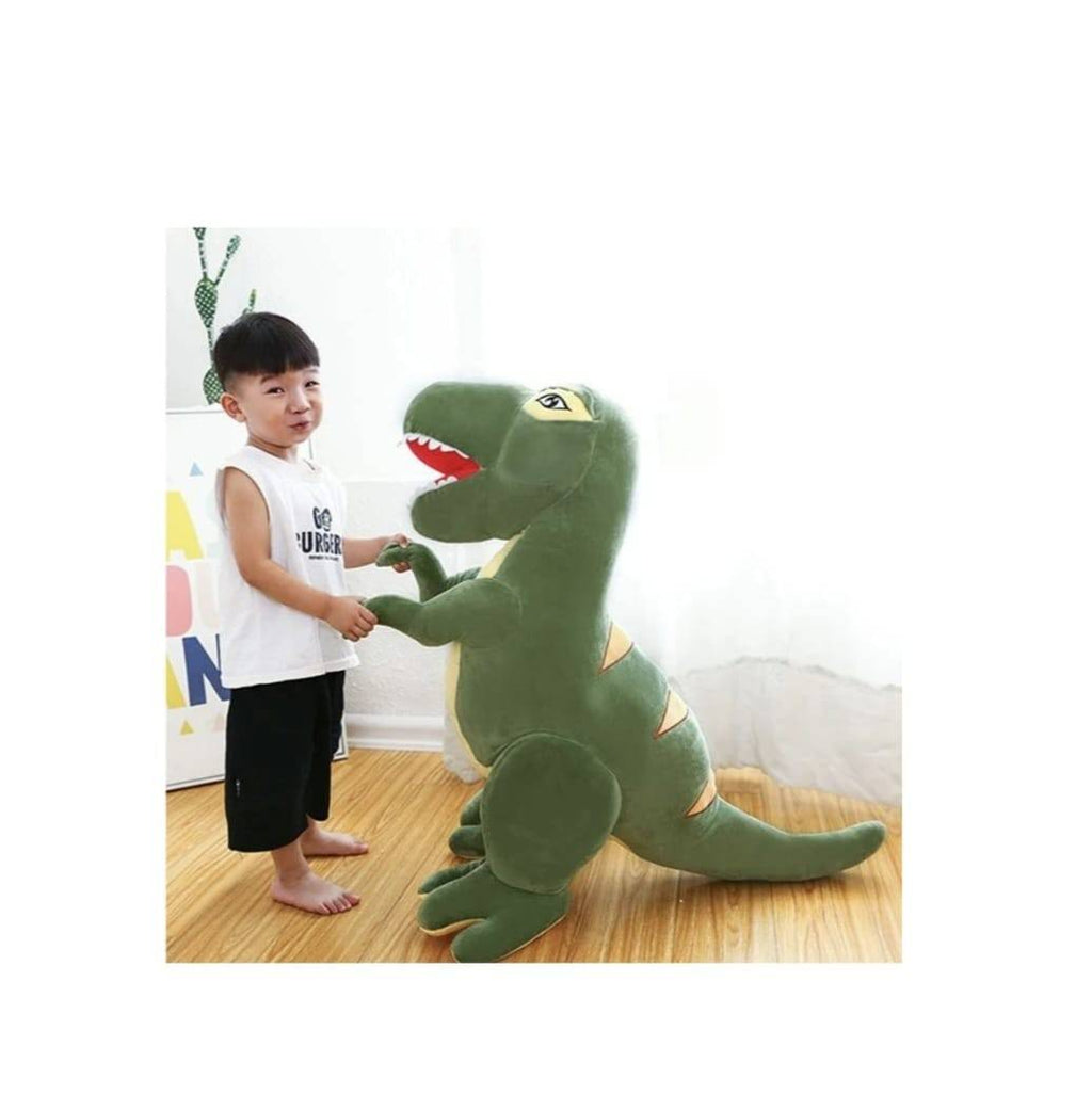 Dinozaur de plus, MASHASHOP, verde, 90 cm