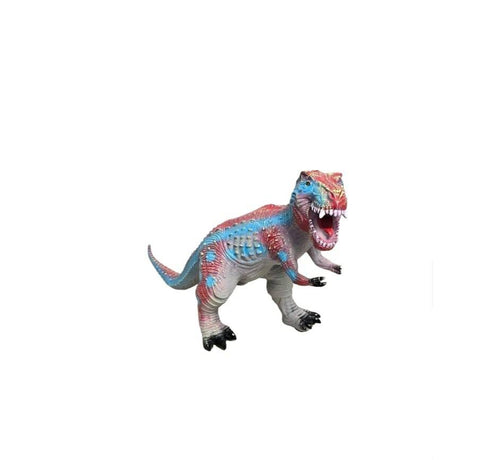 Dinozaur T-Rex, realist, sunete, albastru/multicolor, 70 cm | Masha Shop