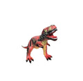 Dinozaur T-Rex, realist, sunete, rosu/multicolor, 70 cm