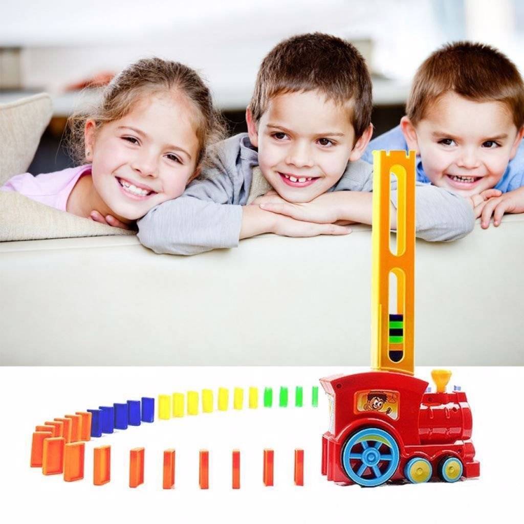 Domino Tornado cu tren pentru creare pista domino