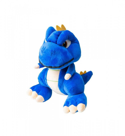 Dragon de plus, albastru, 50 cm