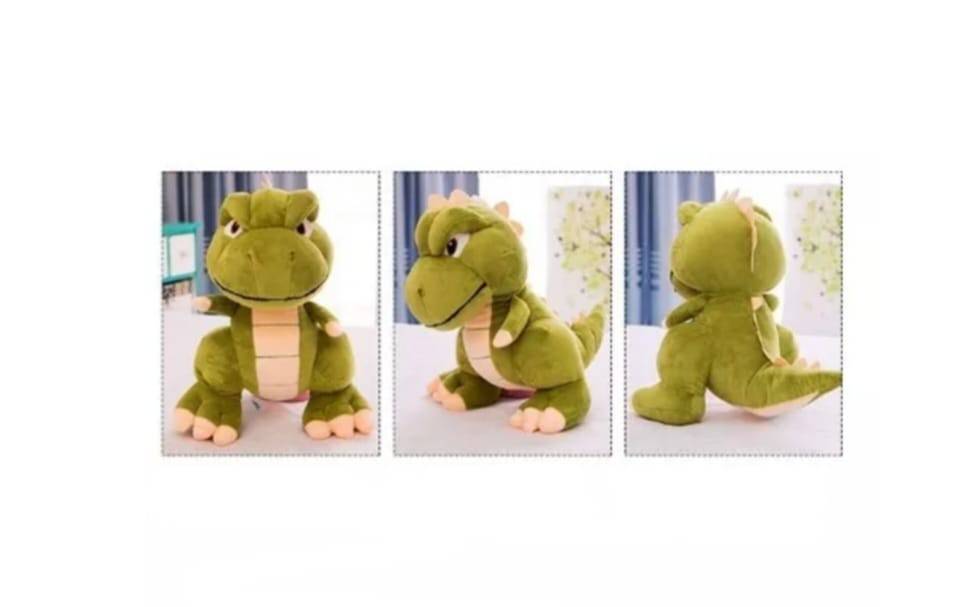 Dragon de plus, verde, 50 cm