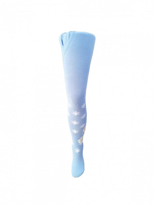 Dres pentu copii, Frozen, Disney, albastru/alb, marimea 3 ani - 12 ani
