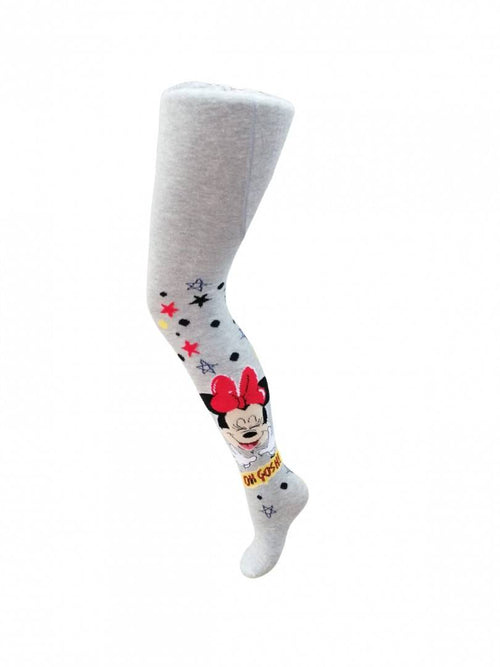 Dres pentu copii, Minnie Mouse, gri deschis, marimea 3 ani - 12 ani
