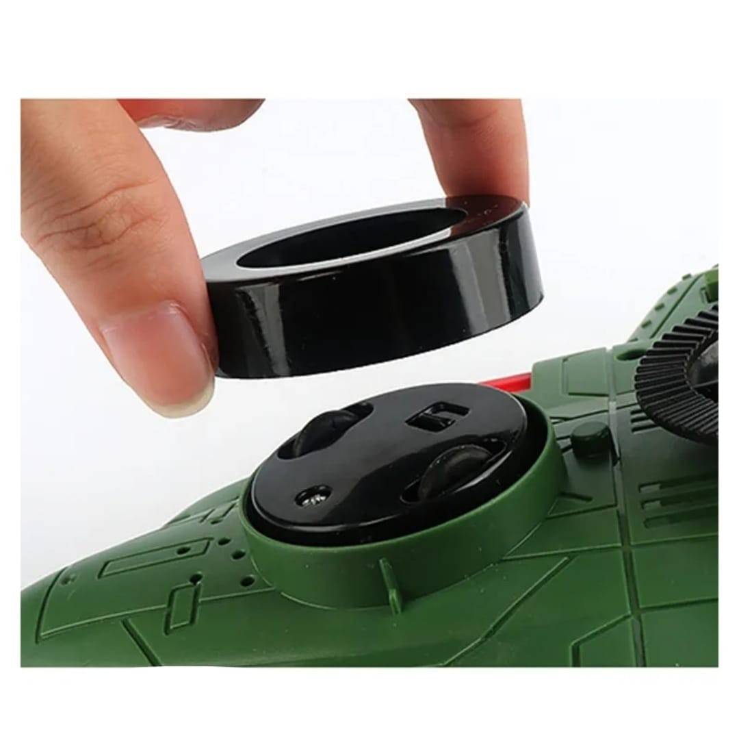 Elicopter de jucarie interactiv, sunete si lumini, verde, 30 cm