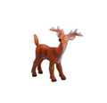 Figurina Caprioara, realist, maro/multicolor, 17 cm