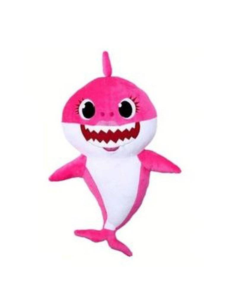 FIGURINA DE PLUS BABY SHARK, 25 CM, ROZ
