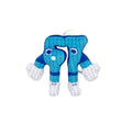 Figurina de plus, Brainrot Rainbow 67, albastru, 24 cm
