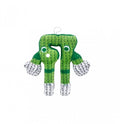 Figurina de plus, Brainrot Rainbow 67, verde, 24 cm