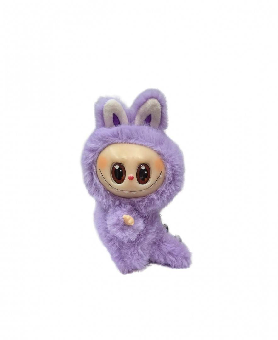 Figurina din plus, Labubu The Monsters, MASHASHOP, mov dechis, 20 cm