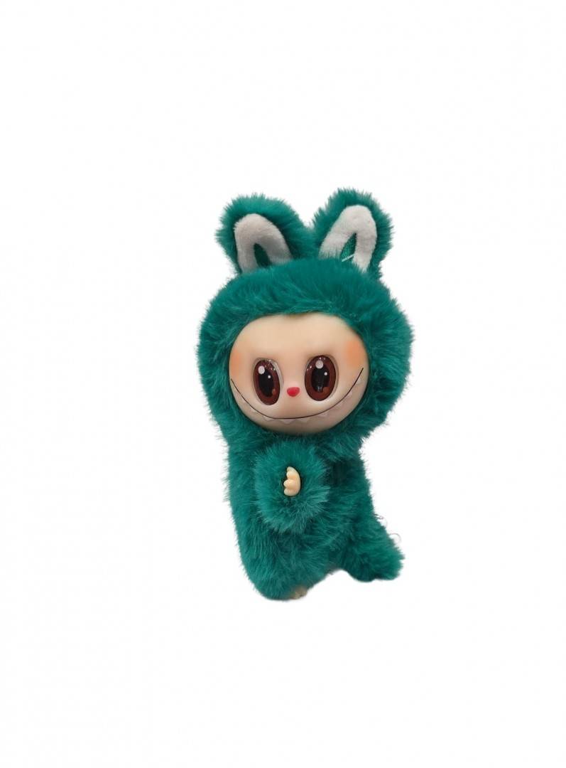 Figurina din plus, Labubu The Monsters, MASHASHOP, verde, 20 cm