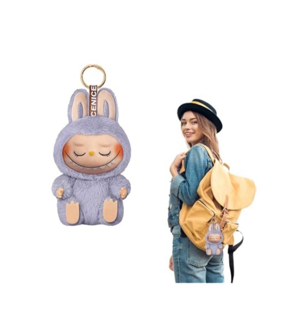 Figurina din plus, Labubu The Monsters, mov, 15 cm