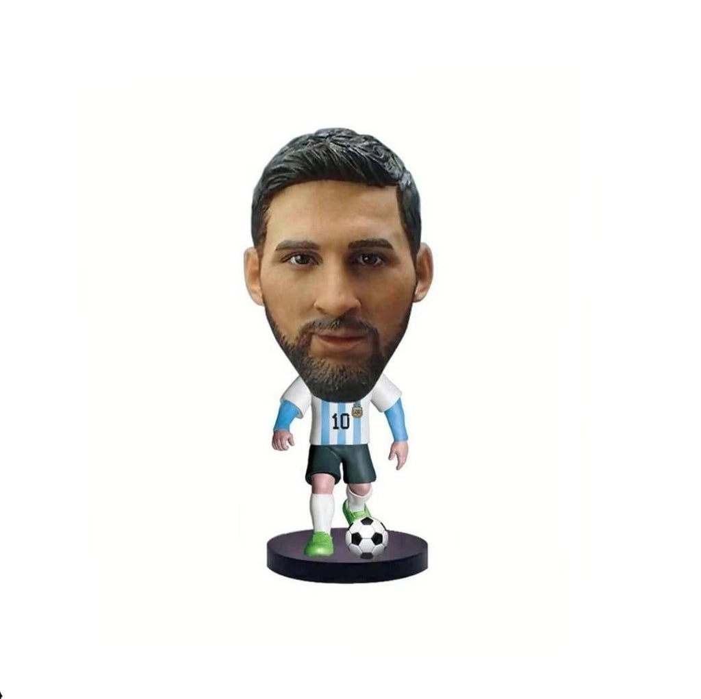 Figurina Fotbalist, Lionel Messi, bleu/alb, 11 cm