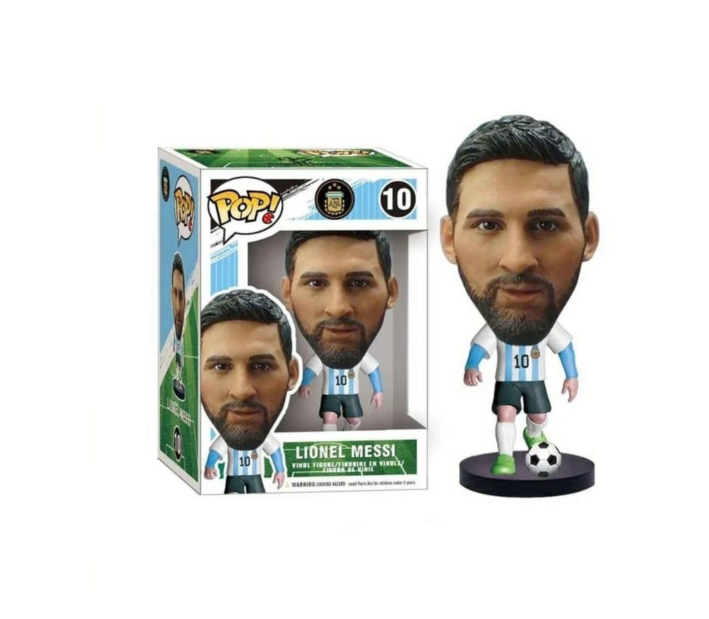Figurina Fotbalist, Lionel Messi, bleu/alb, 11 cm