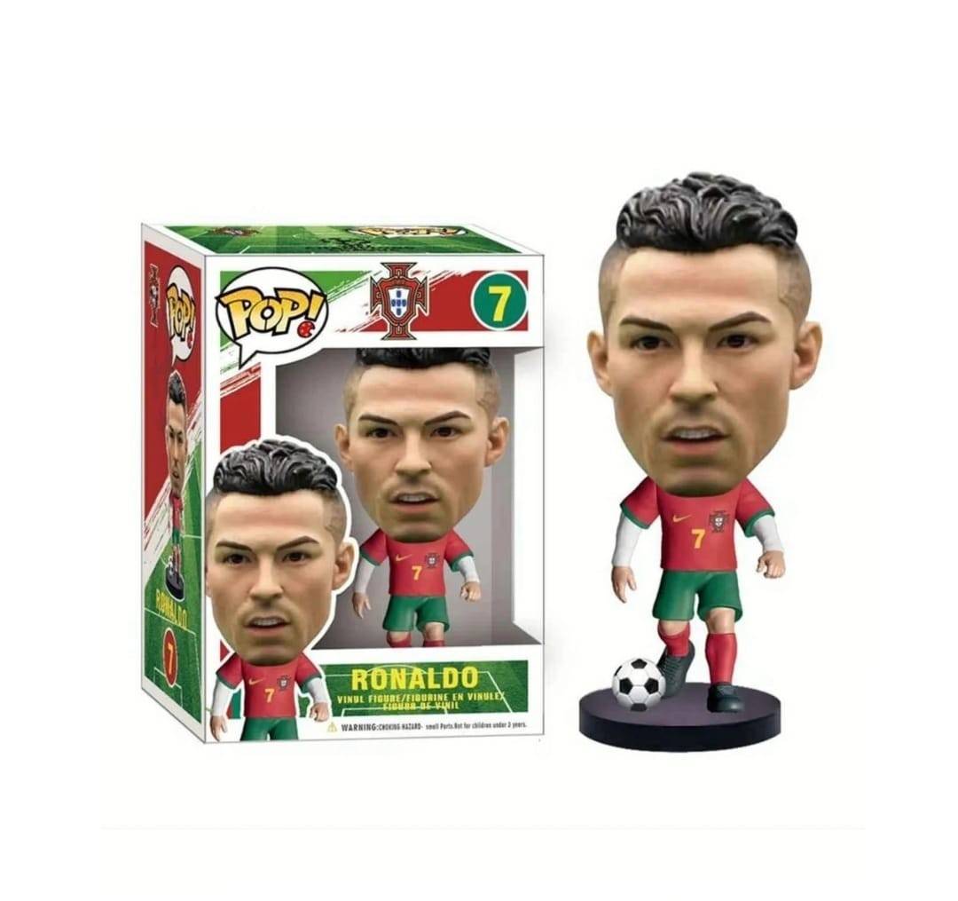 Figurina Fotbalist, Ronaldo, rosu, 11 cm