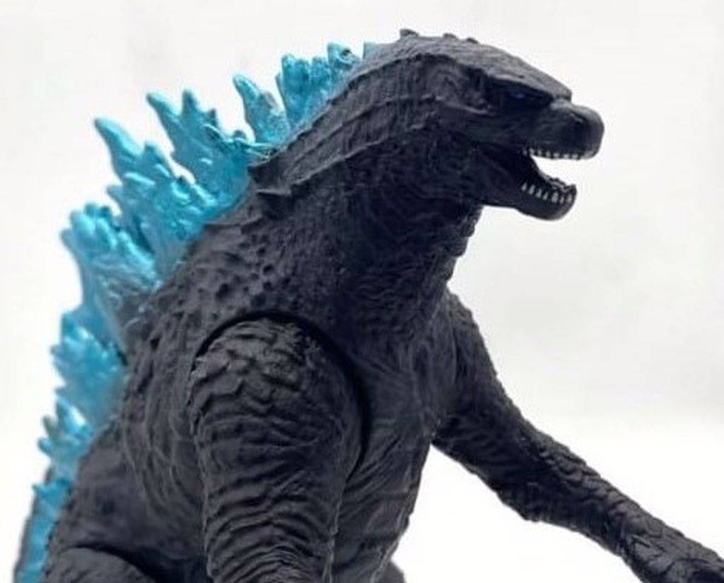 Figurina Godzilla, albastru, 50 cm