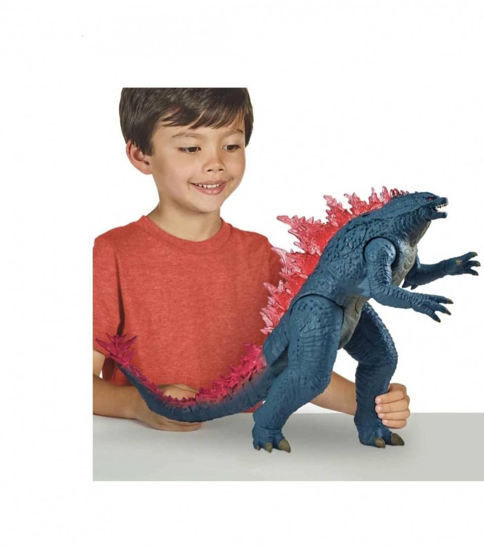 Figurina Godzilla Evolved Giant, seria Godzilla x Kong, The New Empire, multicolor, 28 cm