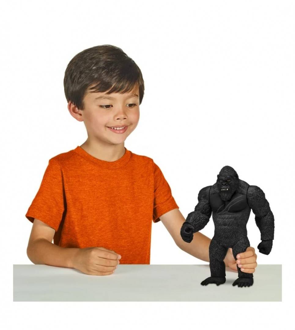Figurina Gorila Kong, maro, 28 cm
