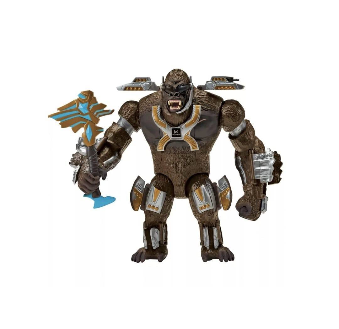 Figurina Gorila Kong, seria Titan Tech Godzilla vs. Kong, Transforms, maro, 20 cm