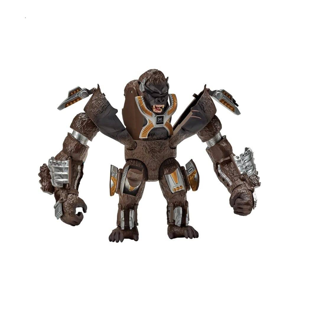 Figurina Gorila Kong, seria Titan Tech Godzilla vs. Kong, Transforms, maro, 20 cm