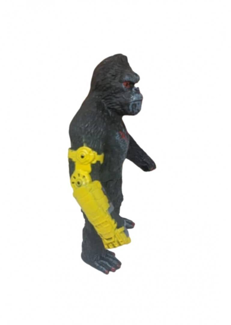 Figurina Gorila, realist, multicolor, 28 cm
