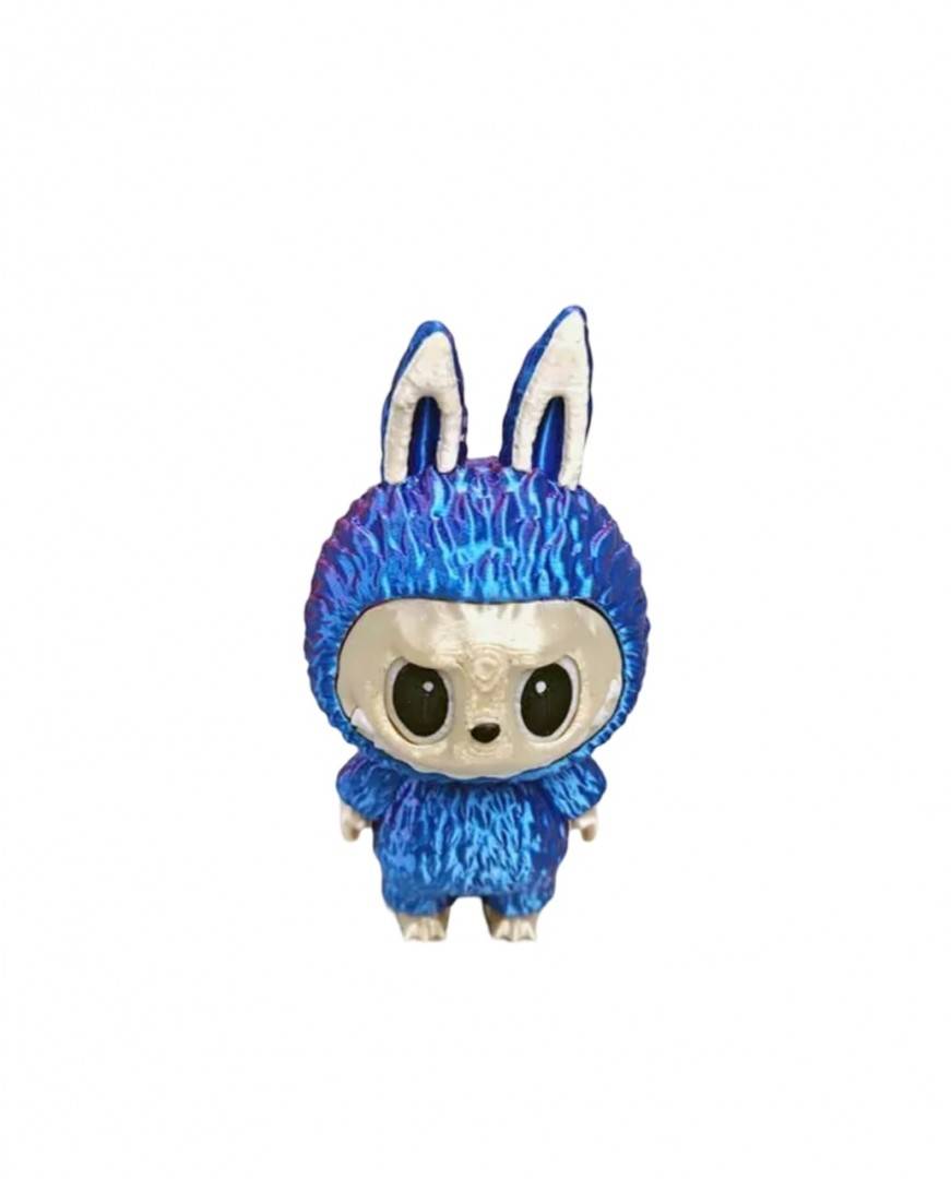 Figurina Labubu, albastru inchis, 15,5 cm